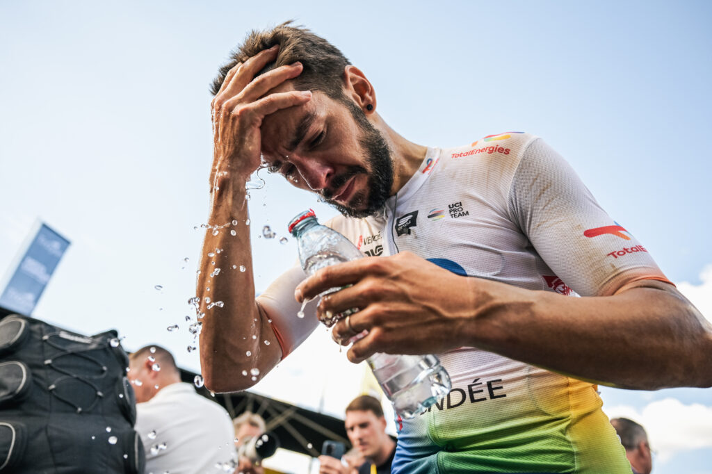 Anthony Turgis, vainqueur de l'étape. Photo A.S.O./Charly Lopez