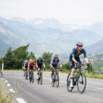 Le groupe d'échappée à l'avant de la course. Photo A.S.O/Charly Lopez